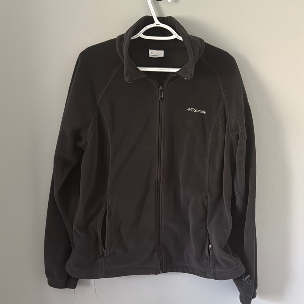Columbia Women’s  Black Jacket Size XL Zip up